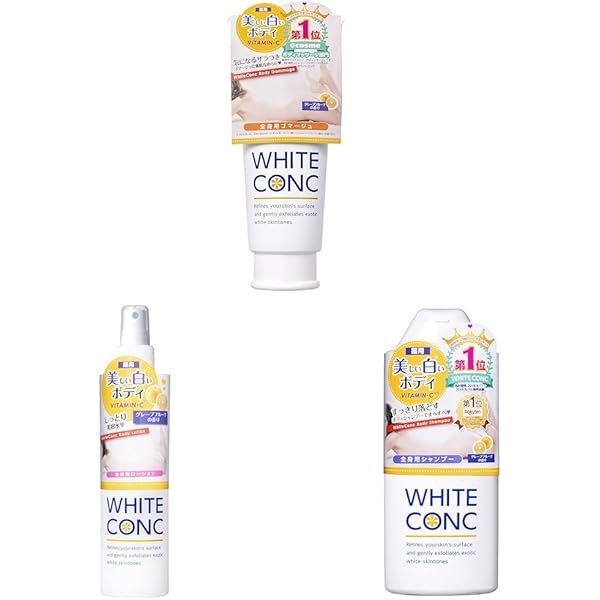 WHITE CONC ボディシャンプー II グレープフルーツ600ml ５個 Amazon | ホワイト コンク ボディシャンプーCII 600mL